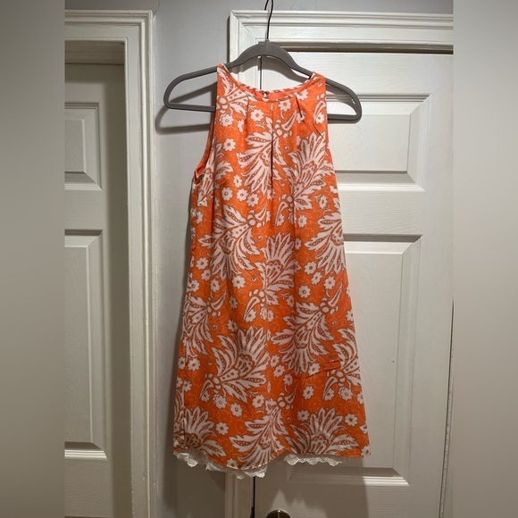 LOFT Dresses & Skirts - LOFT Orange and White  for Casual/Business Dress Size 2